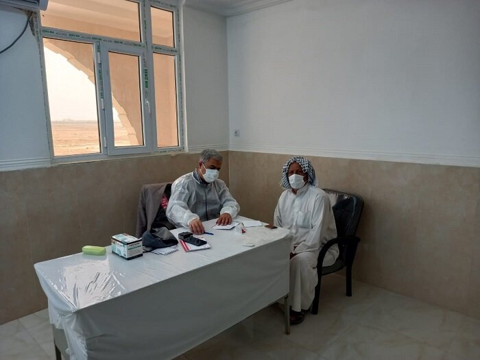 ارائه خدمات پزشکی به بیش از ۵۰۰ نفر در مناطق محروم استان خوزستان