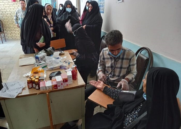 اردوی جهادی  موسسه خدمات درمان بسیجیان استان فارس