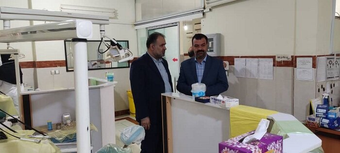 بازدید از پروژه و مراکز درمانی استان گلستان در سفر مدیر عامل موسسه خدمات درمان بسیجیان کشور به این استان