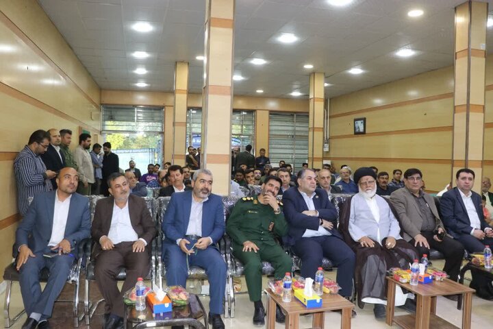 دوازدهمین مرکز درمانی بسیجیان در زرگان اهواز افتتاح شد