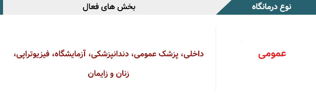 درمانگاه شهدای مدافع حرم نسیم شهر- استان تهران