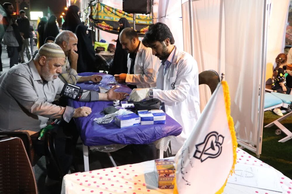 برپایی موکب جهادی سلامت دهان و دندان