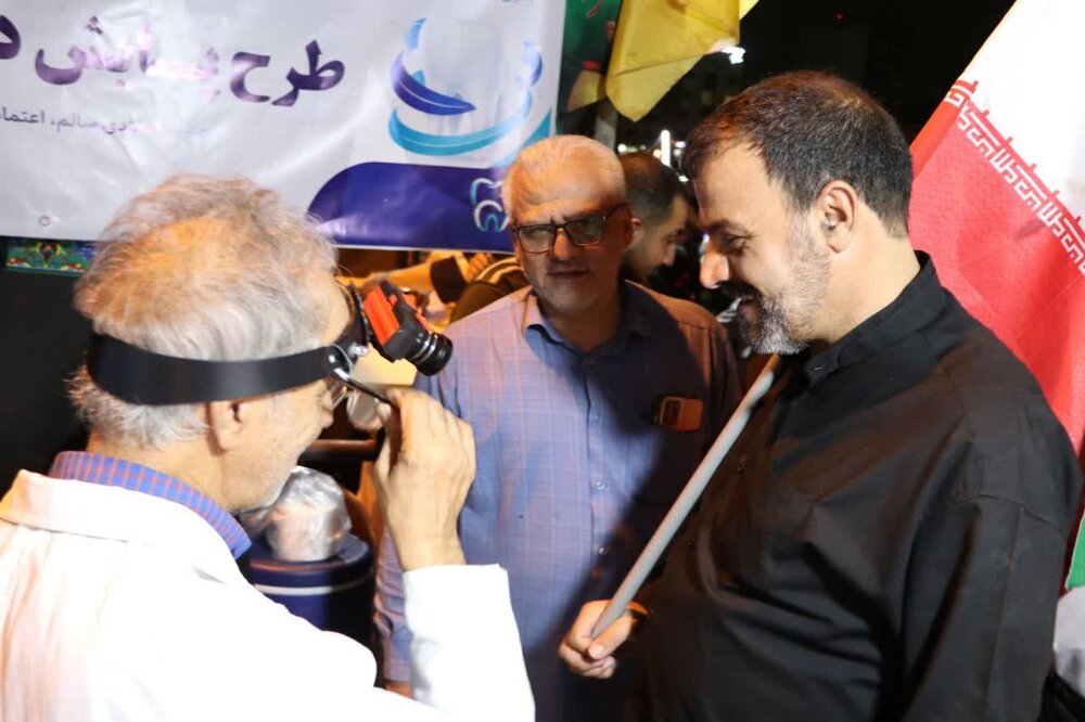 برپایی موکب جهادی سلامت دهان و دندان