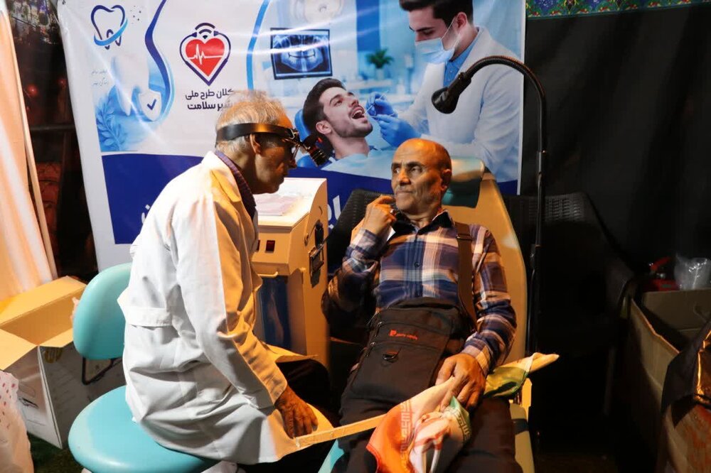 برپایی موکب جهادی سلامت دهان و دندان
