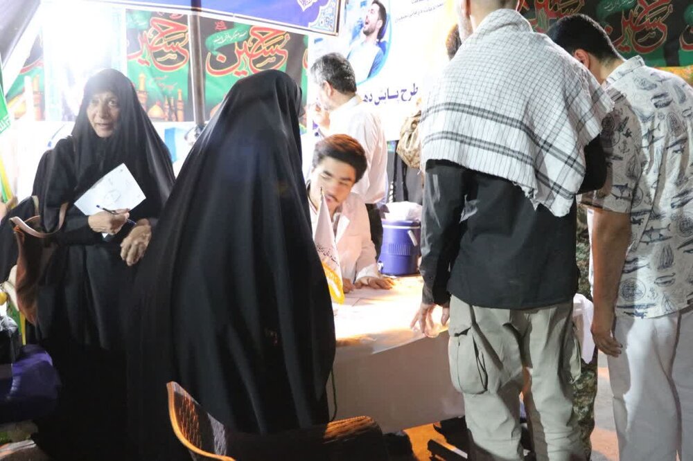 برپایی موکب جهادی سلامت دهان و دندان