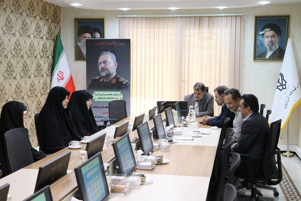 تجلیل از فرزندان شهید سلیمانی