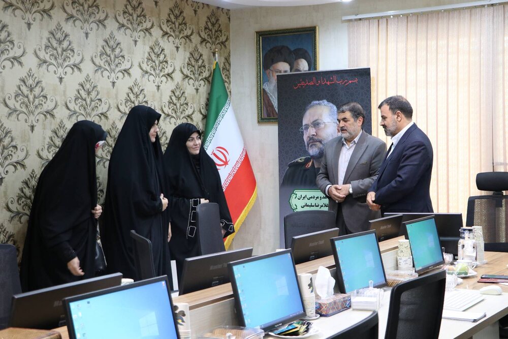 تجلیل از فرزندان شهید سلیمانی