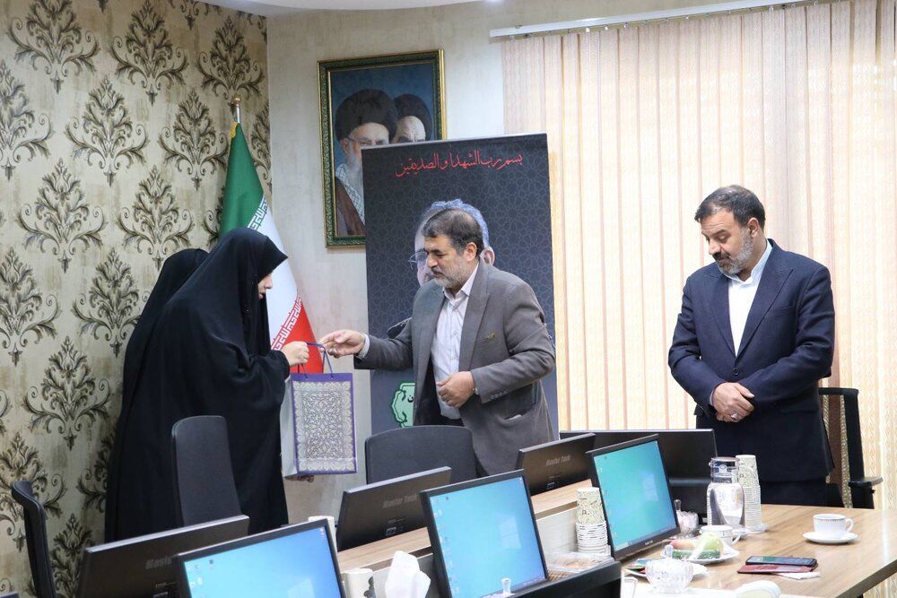 تجلیل از فرزندان شهید سلیمانی