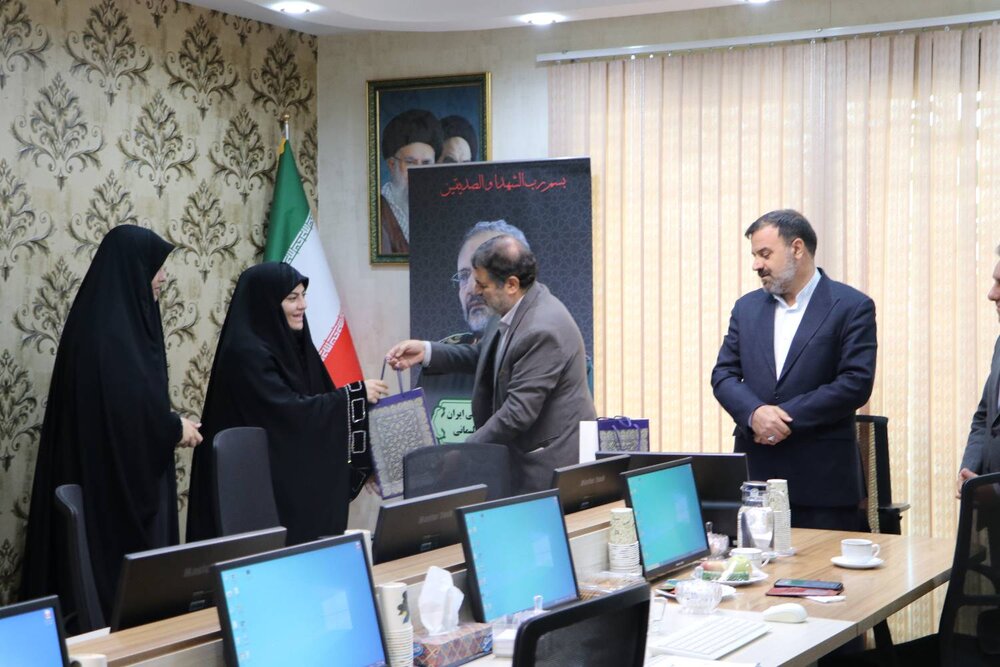 تجلیل از فرزندان شهید سلیمانی